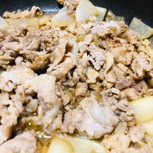 味しみしみ☆豚肉と大根の荷物